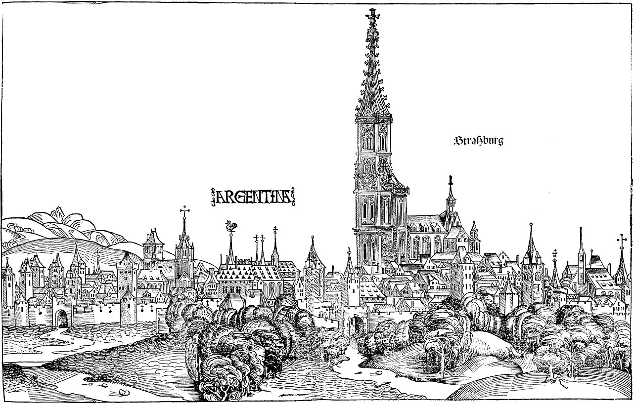 Ilustración de Estrasburgo del siglo XV