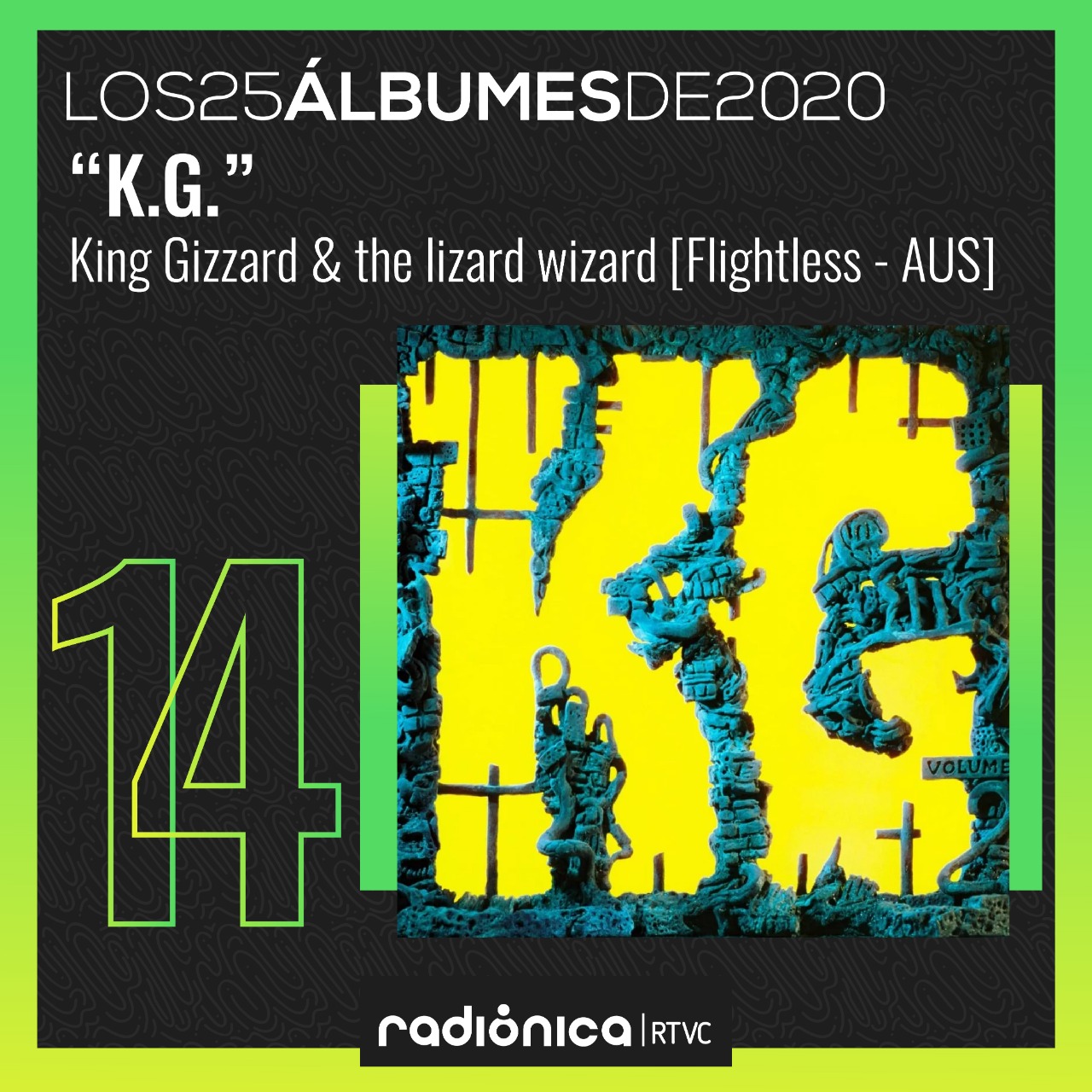 KG de King Gizzard and the Lizzard Wizard