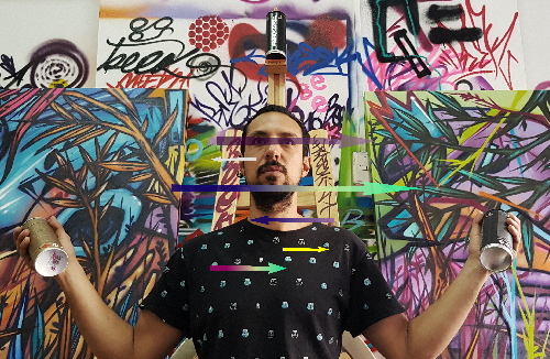 Foto: Beek, Escritor De Graffiti.