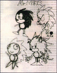 Bocetos Sonic | Naoto Ōshima