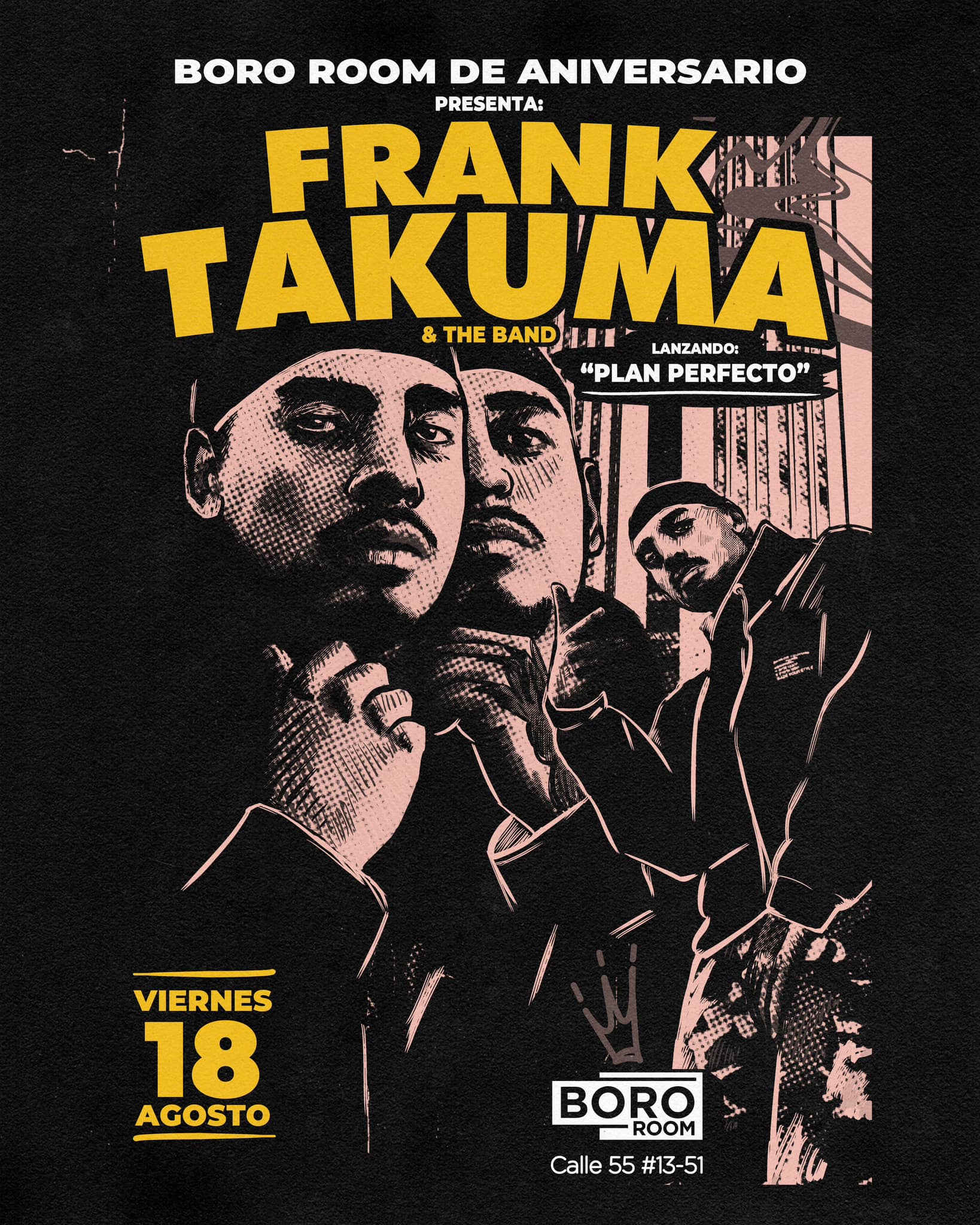 Frank Takuma en concierto