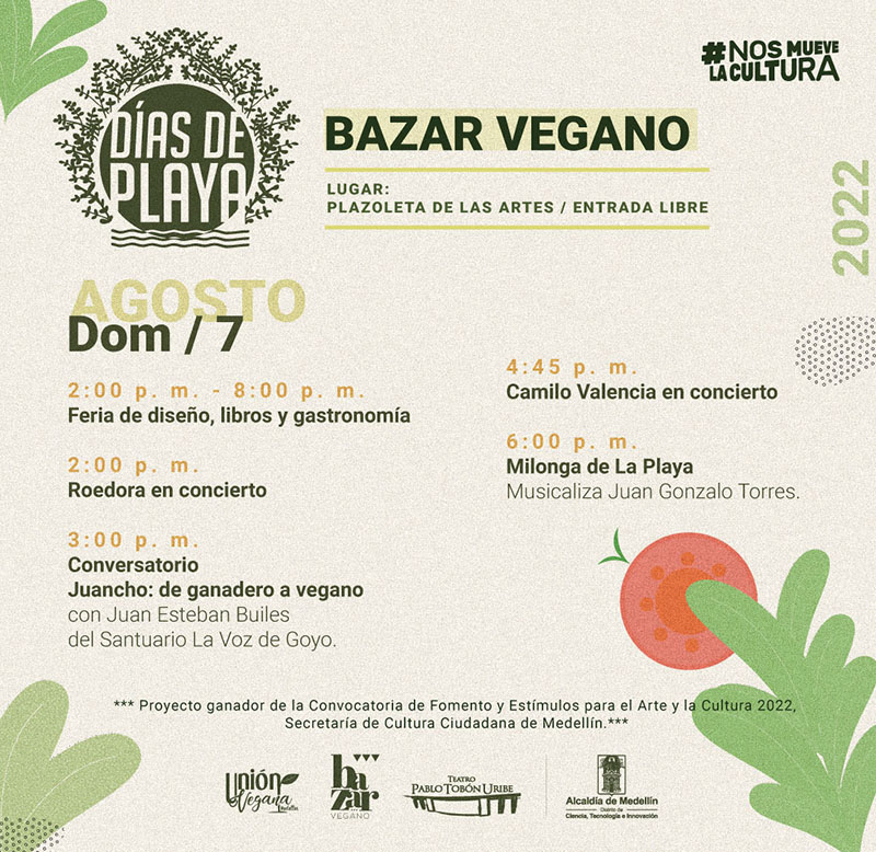 Programación Días de playa - Agosto 7