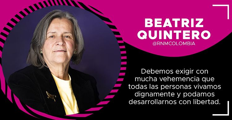 Beatriz Quintero Directora Red Nacional de Mujeres