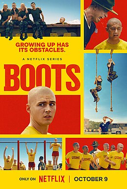 Poster oficial de la serie Boots (Reclutas) de Netflix