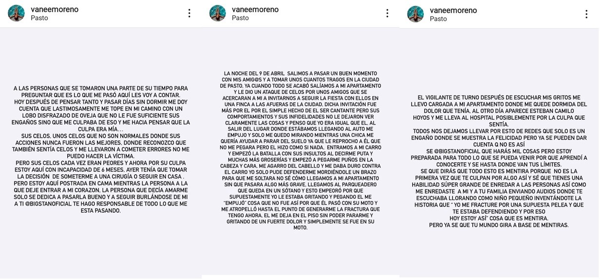 DENUNCIA BIG STAN MORENO