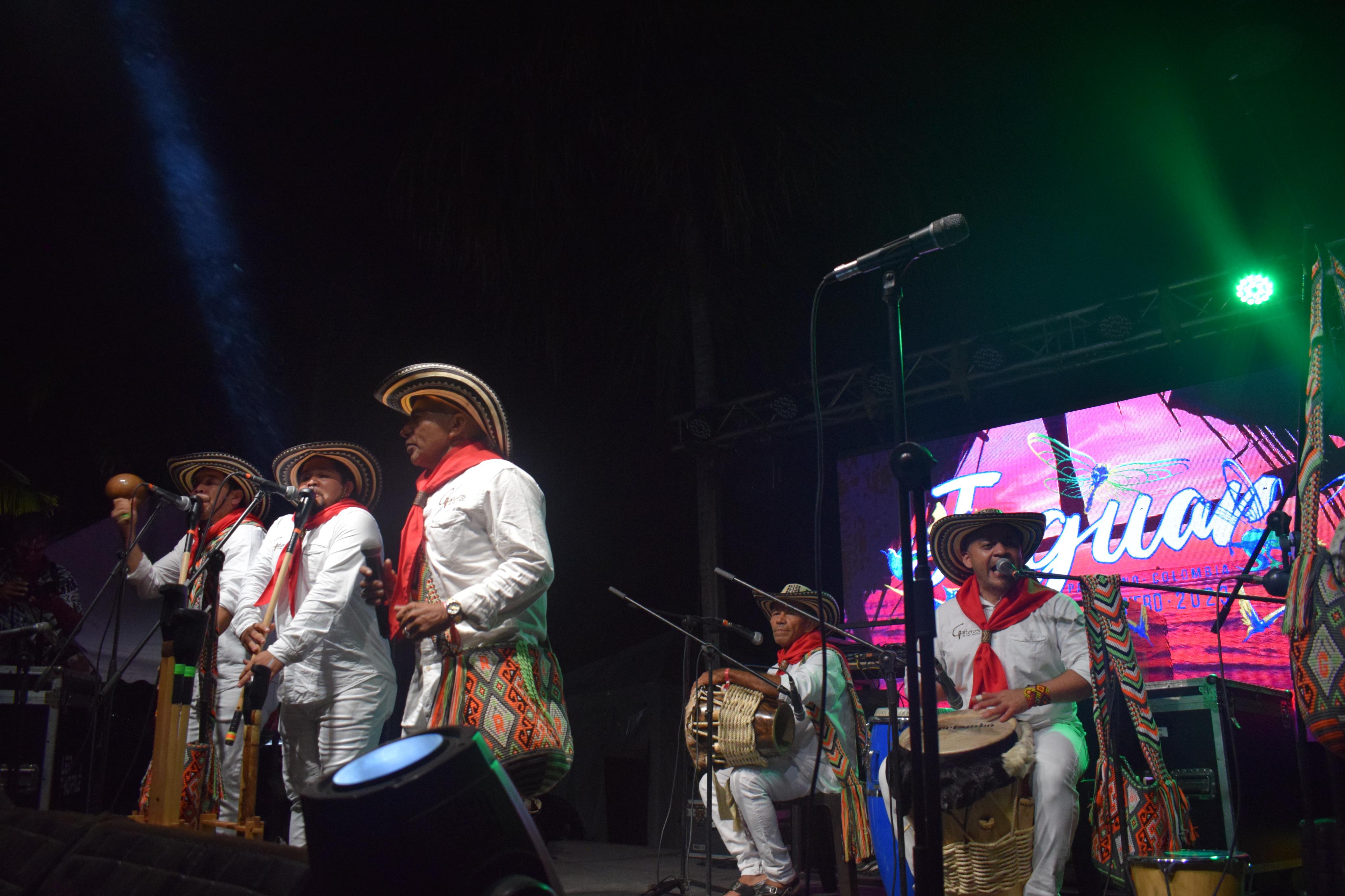 Los Gaiteros de San Jacinto en el Festival Jaguar | Foto de Cristian Galicia