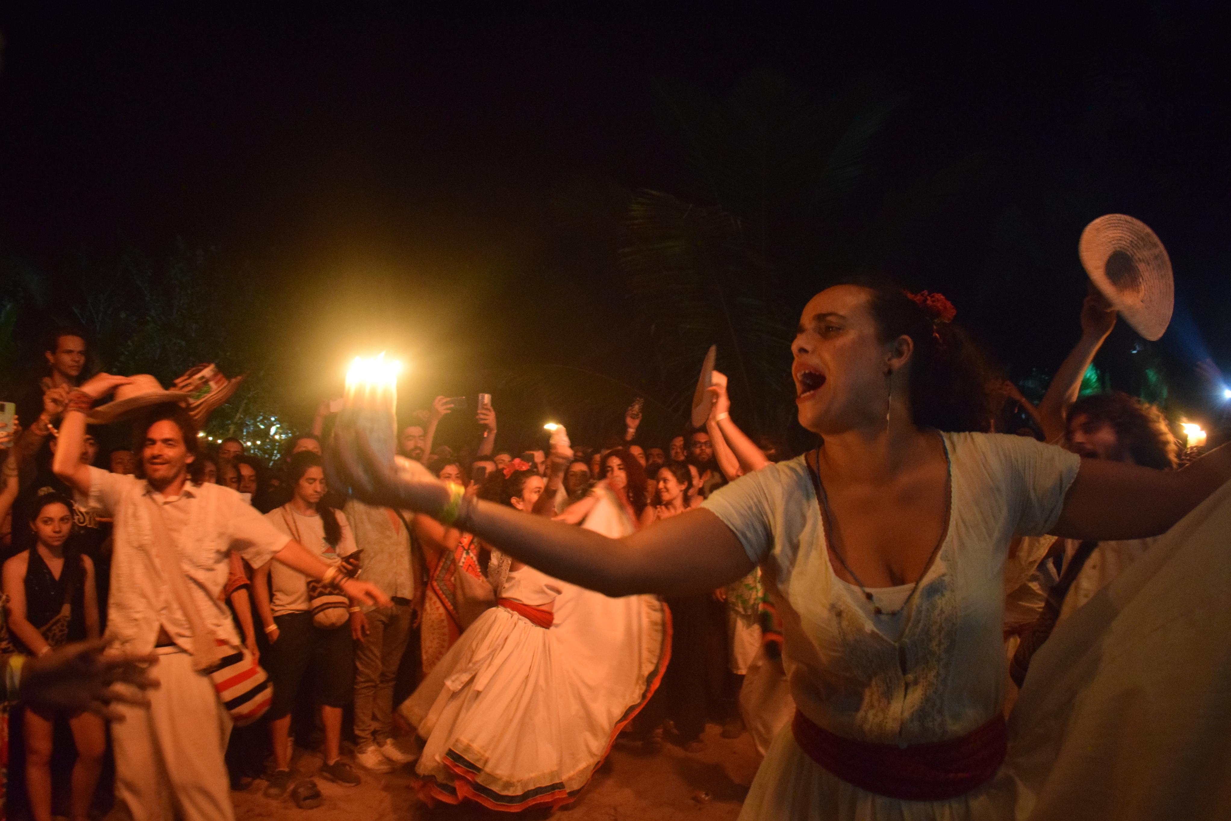 Los Gaiteros de San Jacinto en el Festival Jaguar | Foto de Cristian Galicia