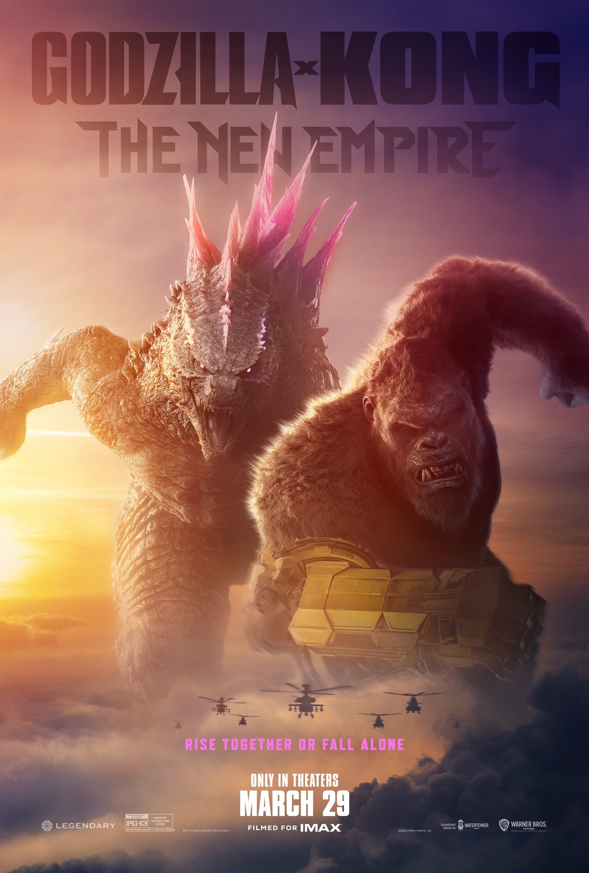 Godzilla X Kong: El Nuevo Imperio. © Warner Bros. y Legendary Pictures, 2024