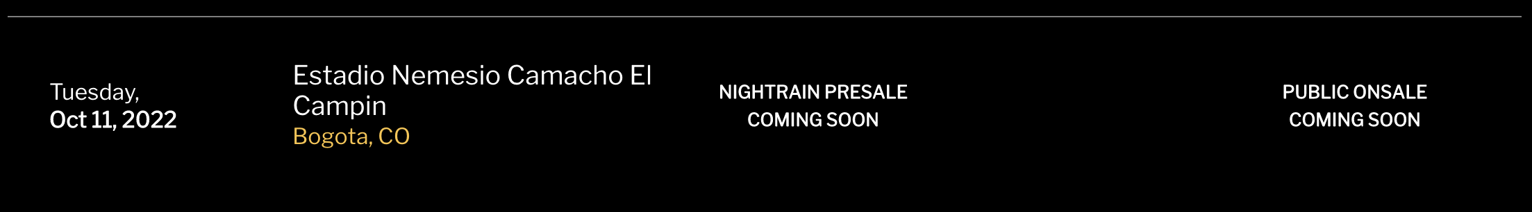 Guns n roses en bogota