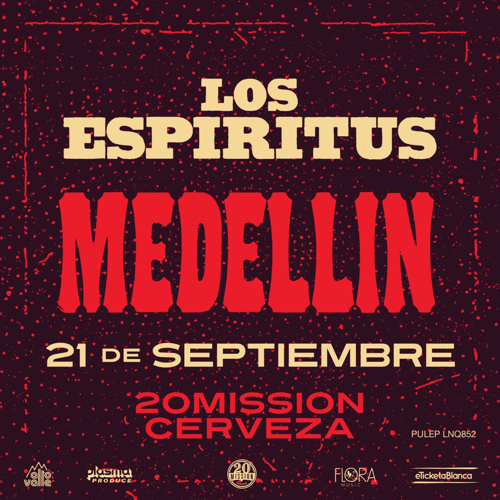 Los Espiritus llegan a Medellín