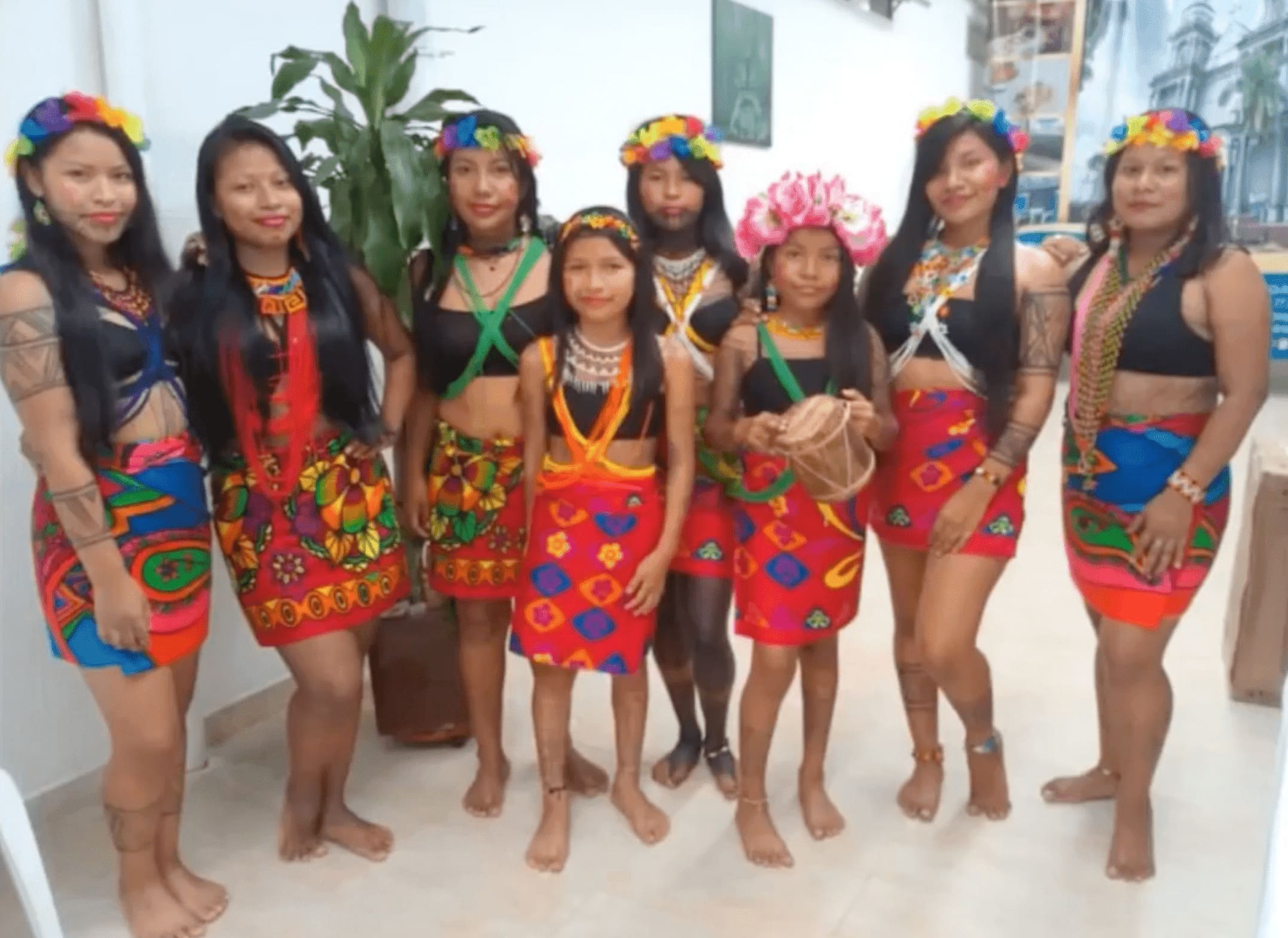 Grupo de Danza indigena Embera Dobidá Nepono Werara