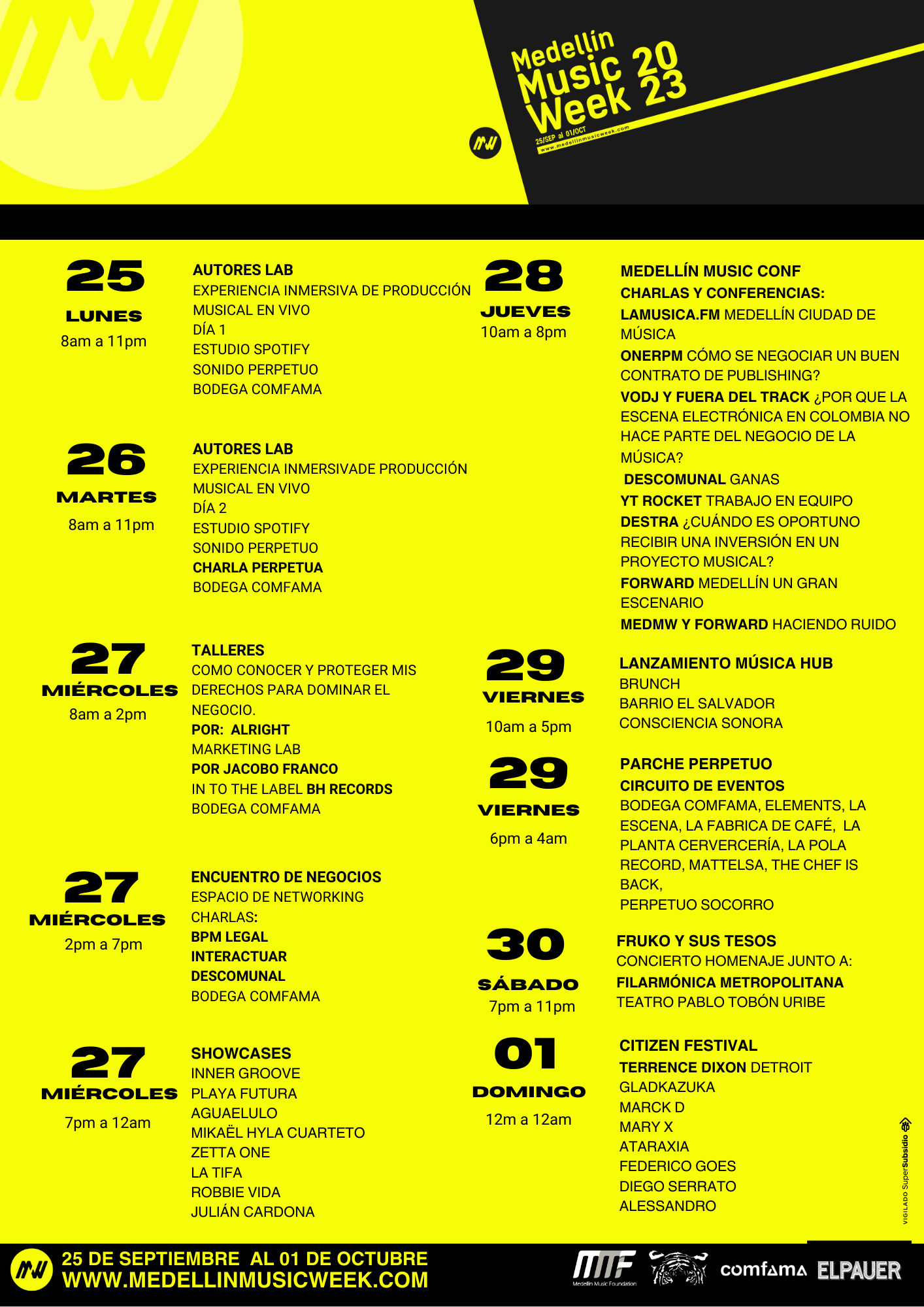 Programación MMW 2023