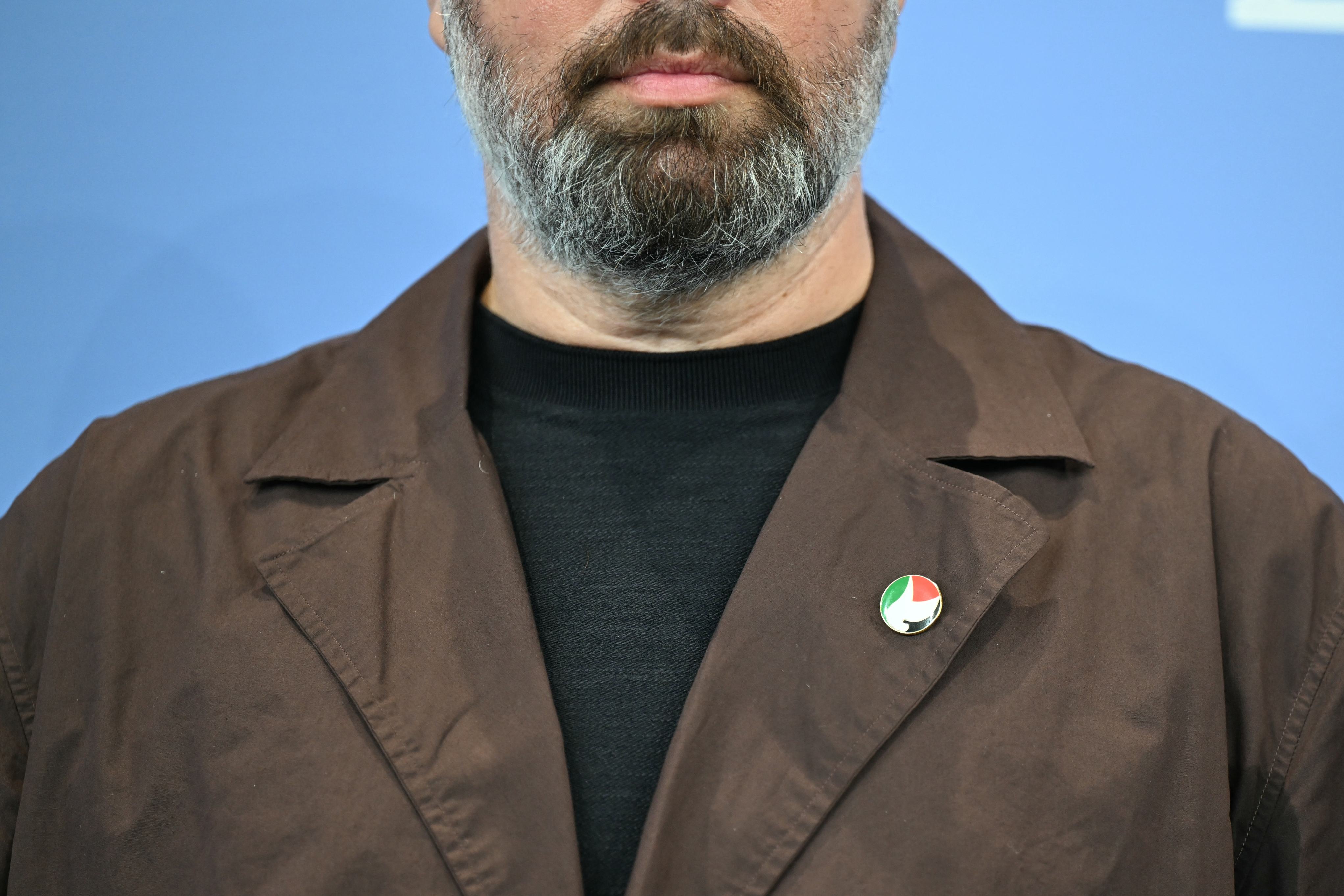 Pin de Palestina Yorgos Lanthimos AFP