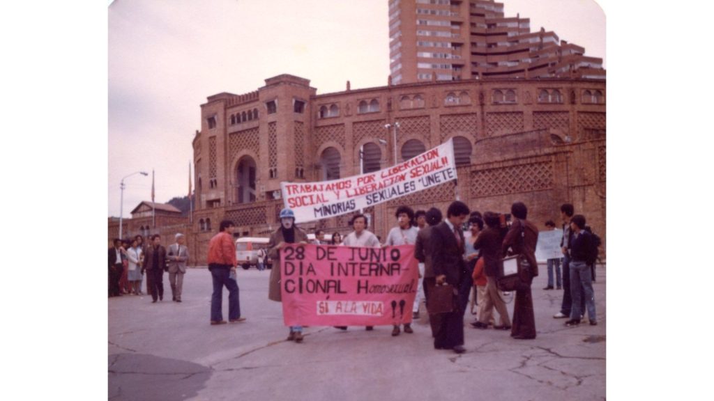 Primera marcha del orgullo en Colombia