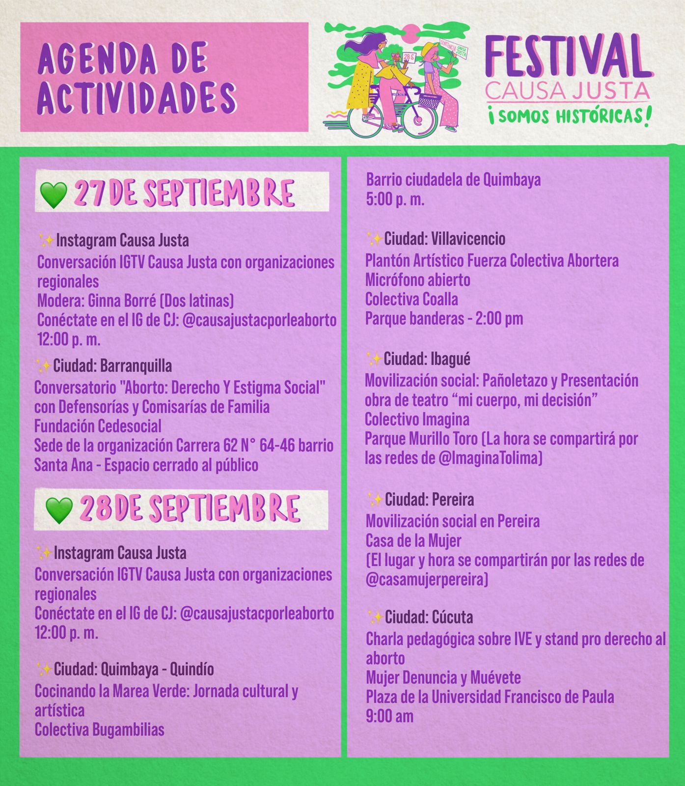 programación festival