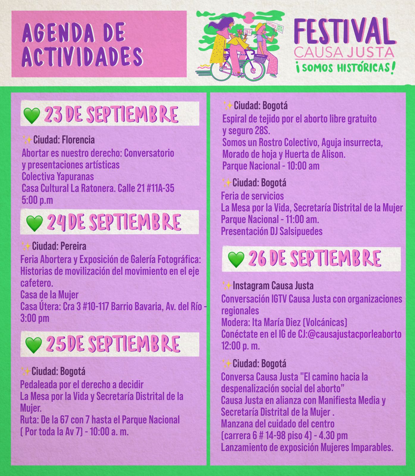 programación festival