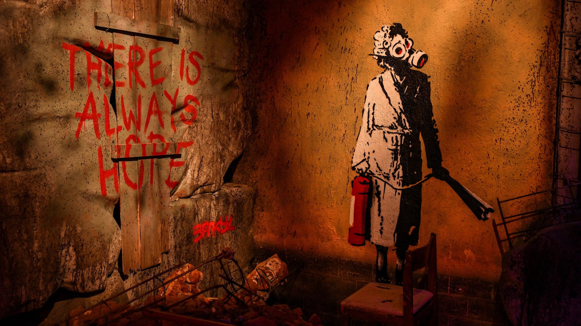 Robin Gunningham es el artista detrás de Banksy