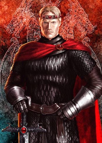 Aegon Targaryen, conocido como Aegon el Conquistador, protagonista de Game of Thrones: Aegon’s Conquest.