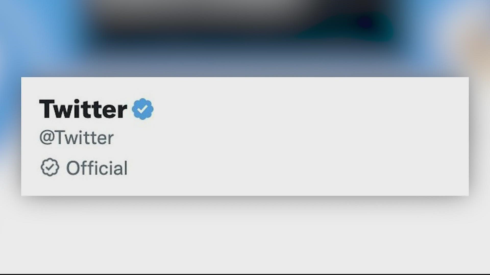 Etiqueta oficial en Twitter