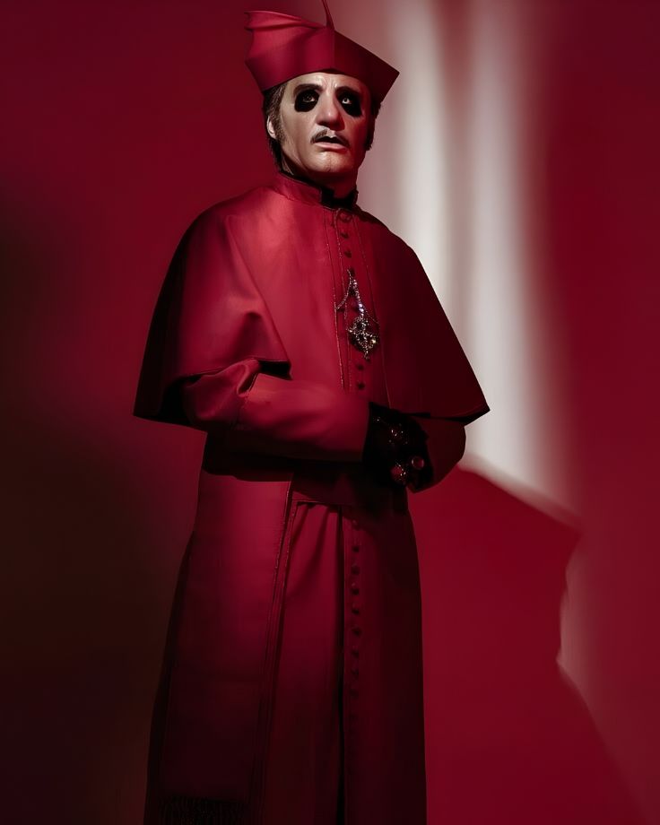 Cardinal Copia, líder de Ghost durante la era del álbum Prequelle.