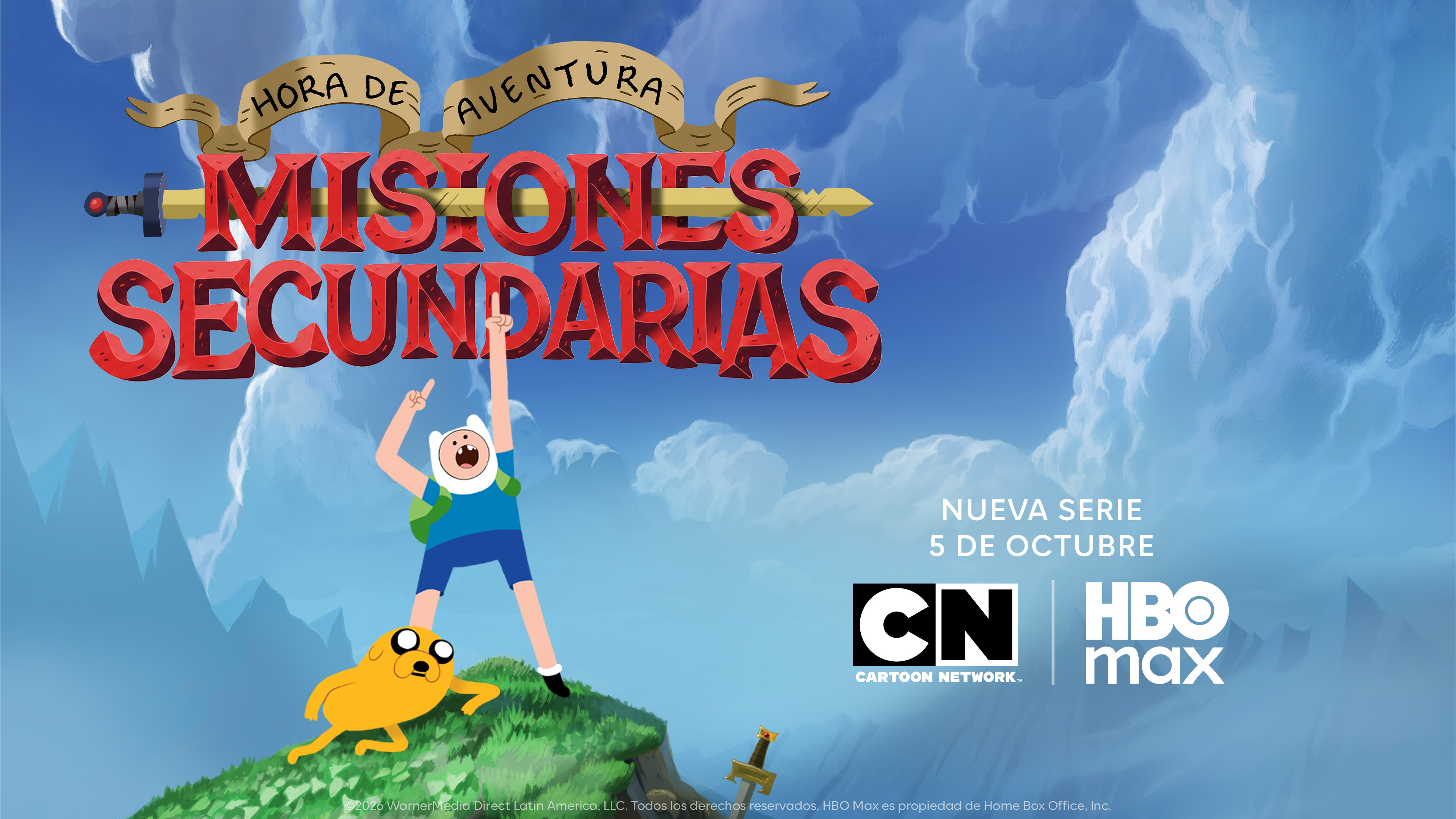 Hora de Aventura: Misiones Secundarias, nueva serie con Finn y Jake