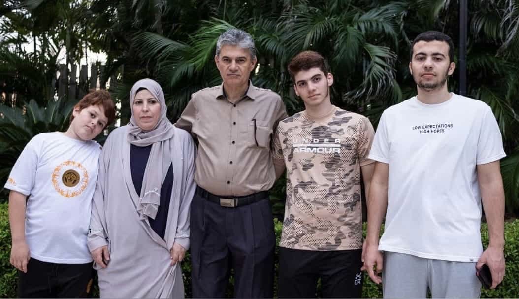 Mohammed y su familia