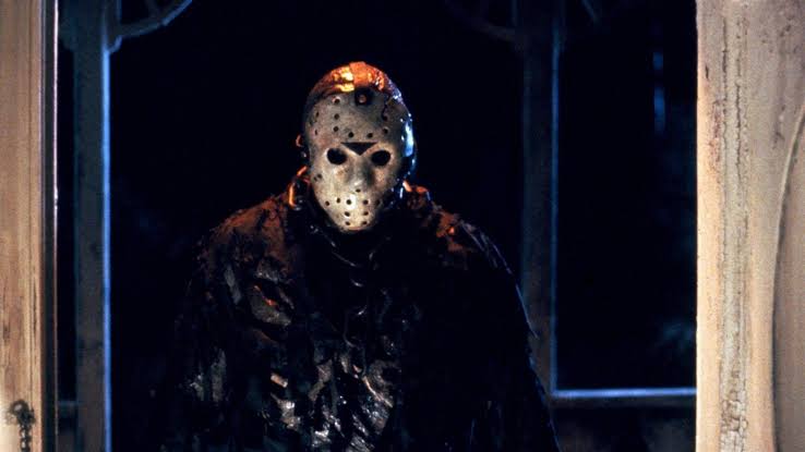 Jason Voorhees, el asesino de la máscara de hockey de la franquicia Viernes 13.
