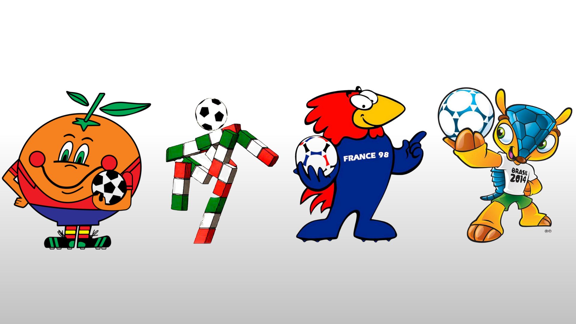 Mascotas más recordadas del Mundial de Fútbol