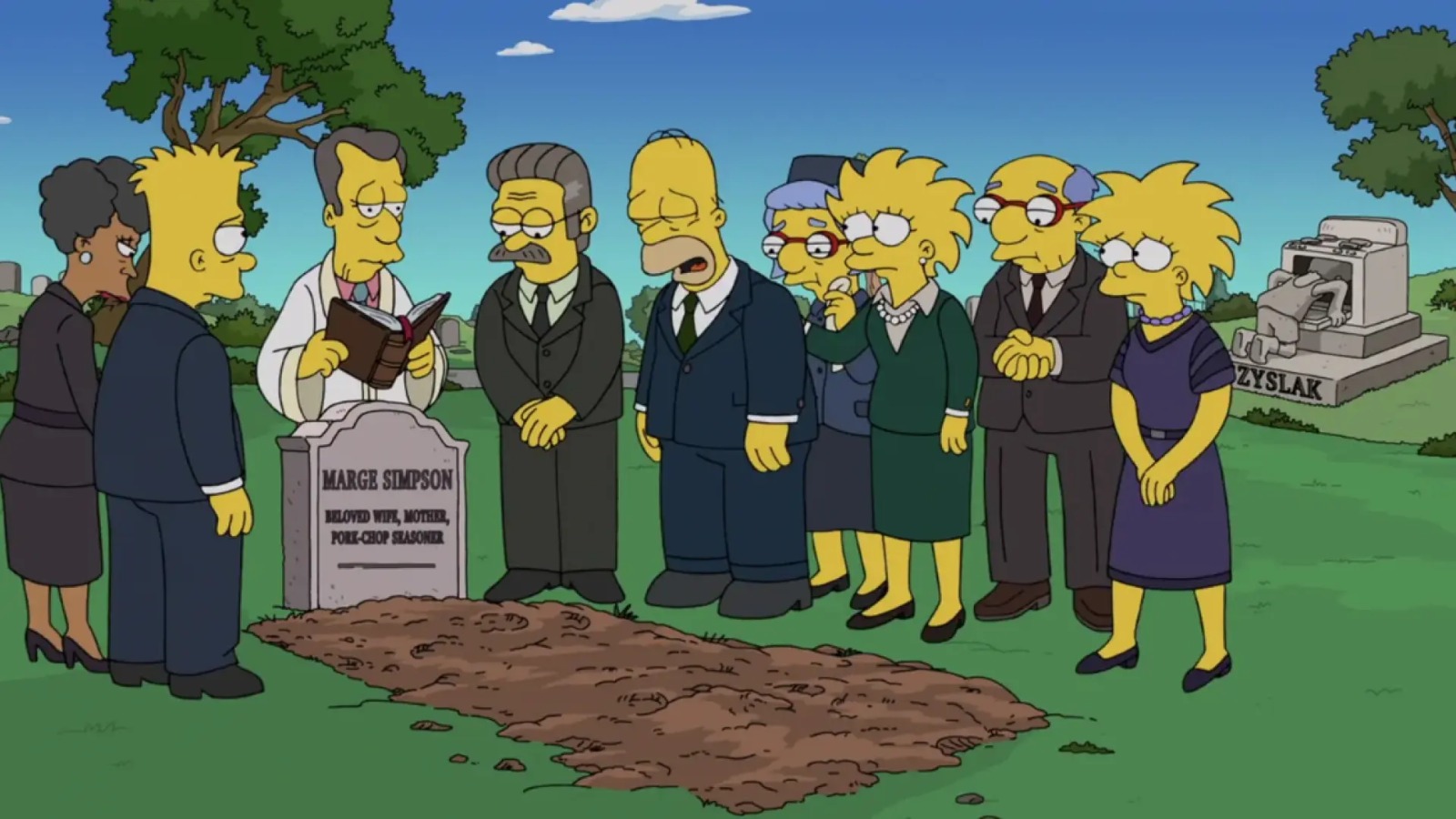 Marge Simpson muerte