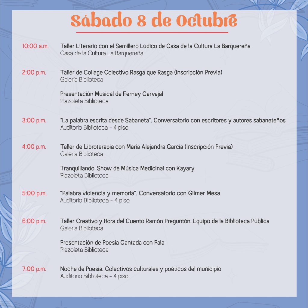 Sábado 08 de octubre