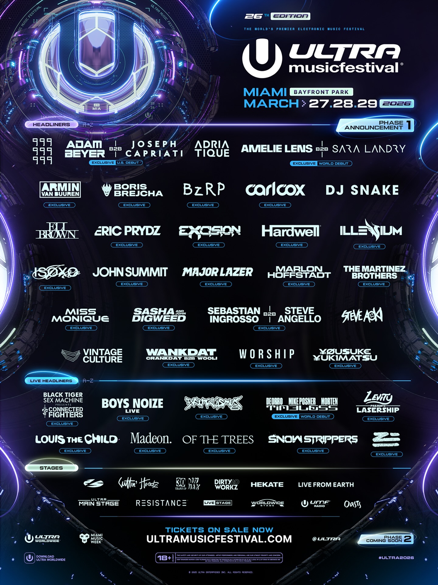 ultra music festival miami florida 2026