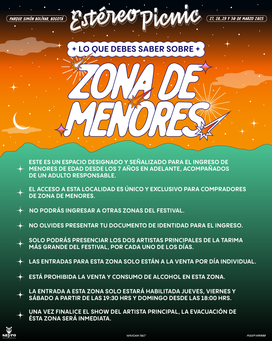 Zona menores FEP 2025