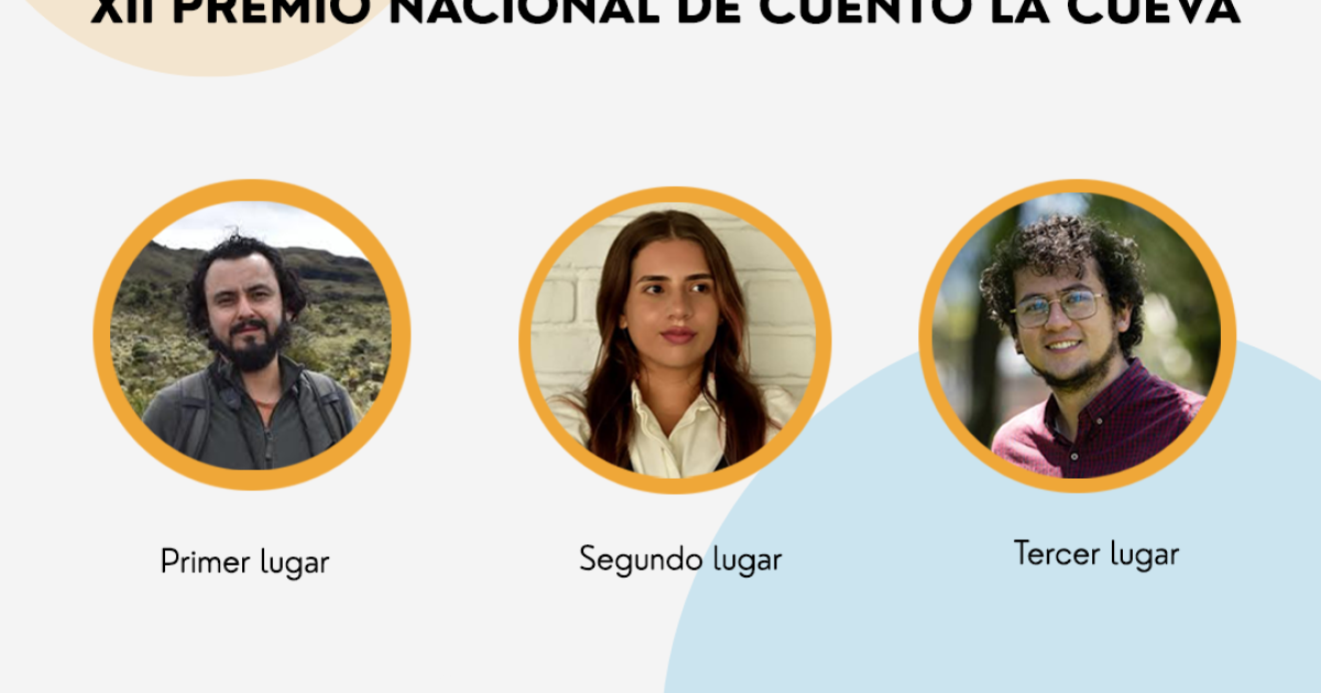 Ganadores del XII Premio nacional de cuento La Cueva