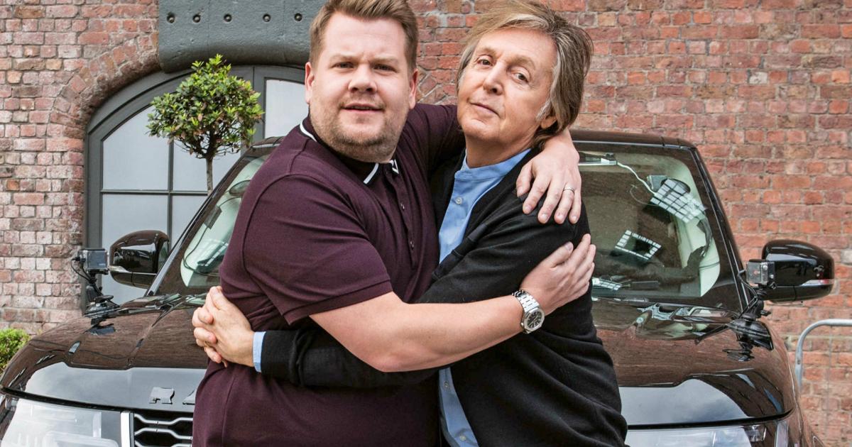 Paul McCartney hizo el mejor Carpool Karaoke de James Corden Radiónica