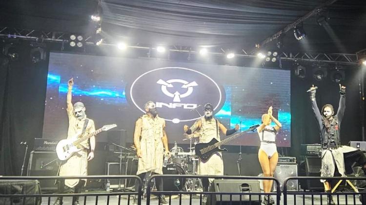 La agrupación INFO asegura que su experiencia en Ibagué Ciudad Rock y Rock al Parque les contribuyó mucho para lograr llegar hoy al Wacken Open Air. | Crédito: Prensa W:O:A Metal Battle Suramérica.   