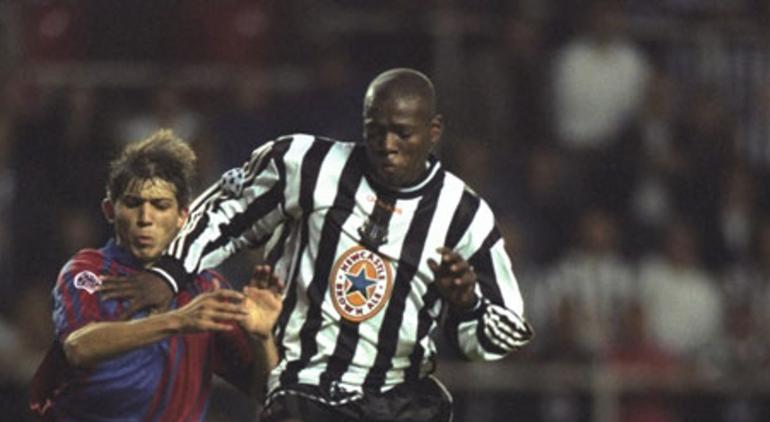 St. James Park y tres goles para el recuerdo: Tino Asprilla St. James Park y tres goles para el recuerdo: Tino Asprilla