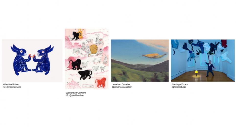 Una exhibición de arte con realidad aumentada