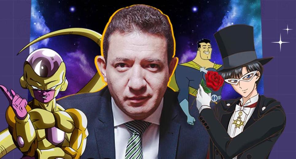 Gerardo Reyero, actor de doblaje, estará en la Comic Con Colombia 2025