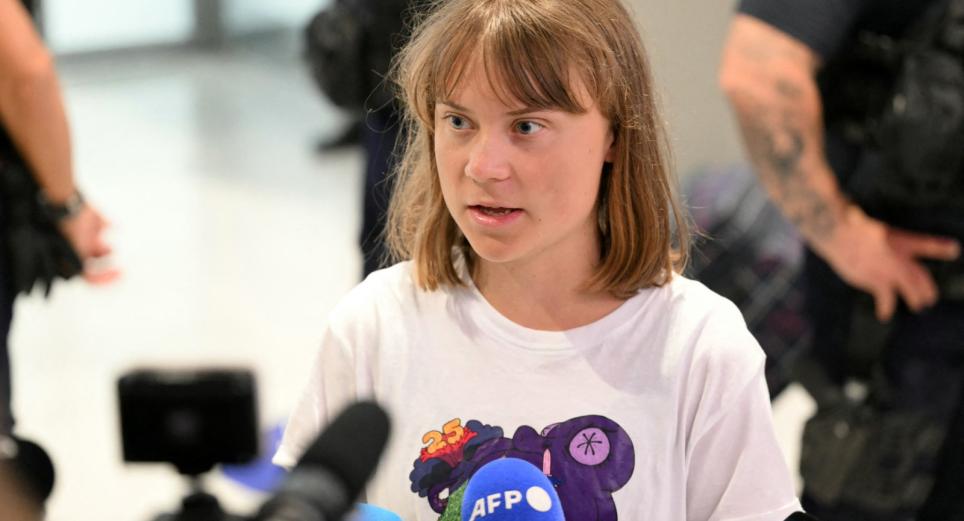 Greta Thunberg es deportada por Israel tras intentar llegar a Gaza