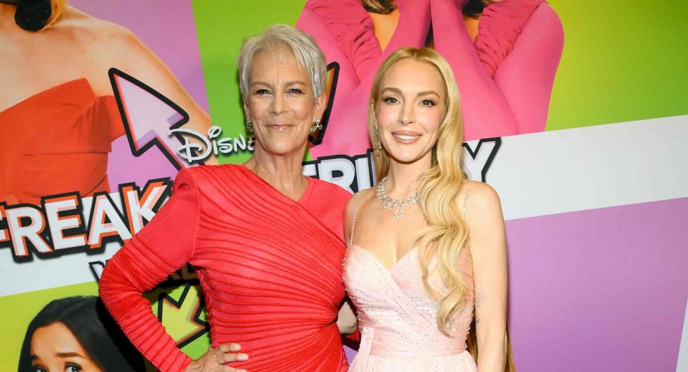 Jamie Lee Curtis fue vista bailando en la alfombra roja de ‘Otro viernes de locos’