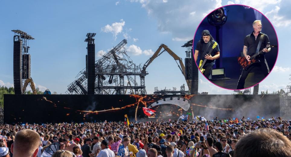 Metallica prestó su escenario para que pudiera continuar Tomorrowland 2025
