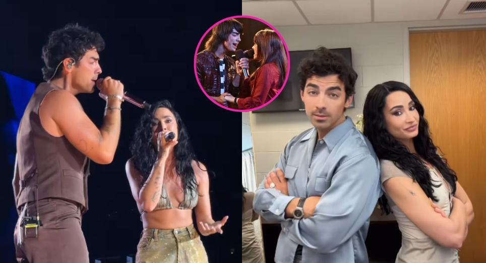 Demi Lovato se reunió con los Jonas Brothers para cantar temas de ‘Camp Rock’