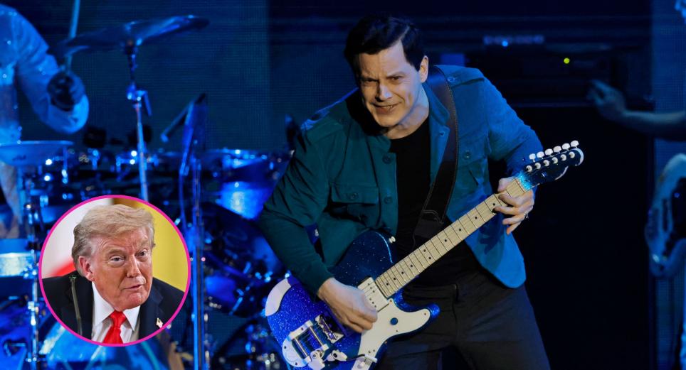 Jack White arremete contra la Casa Blanca y llama a Trump “un peligro”