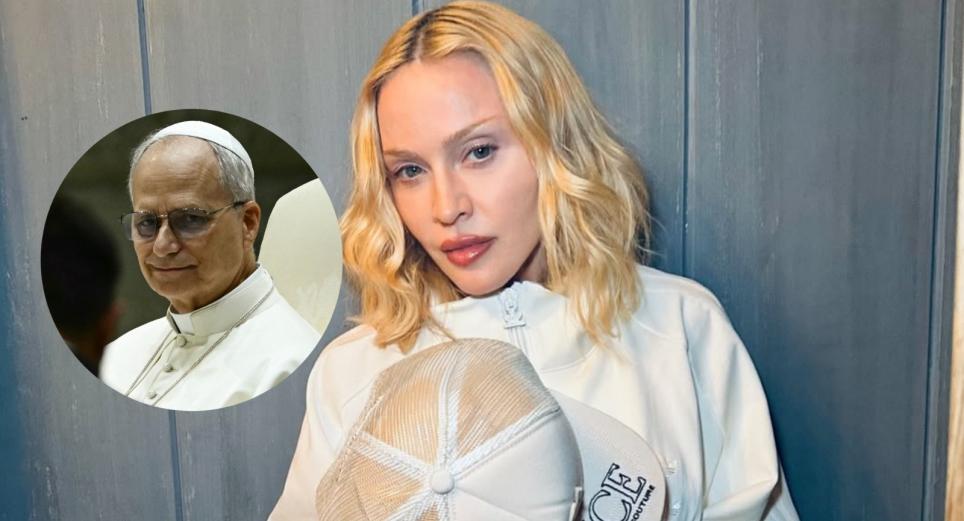 Madonna le pide al papa León XIV ir a Gaza y salvar a los niños