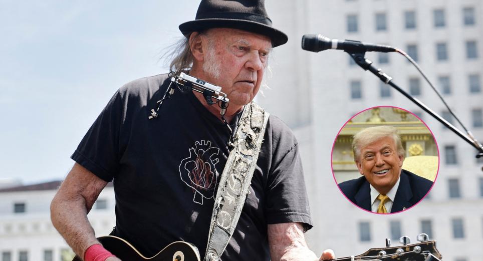 'Tenemos que limpiar La Casa Blanca': Neil Young en su nueva canción contra Trump
