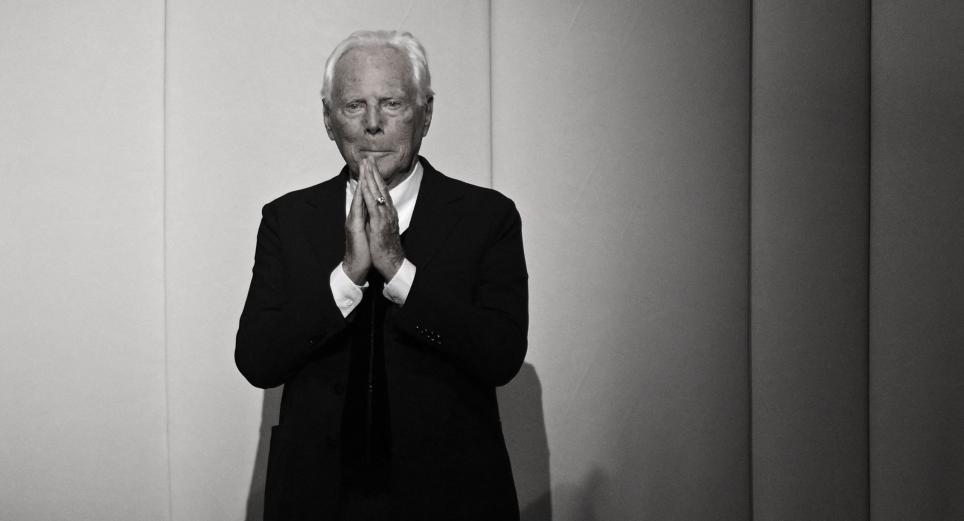 Falleció Giorgio Armani, diseñador italiano, a los 91 años 
