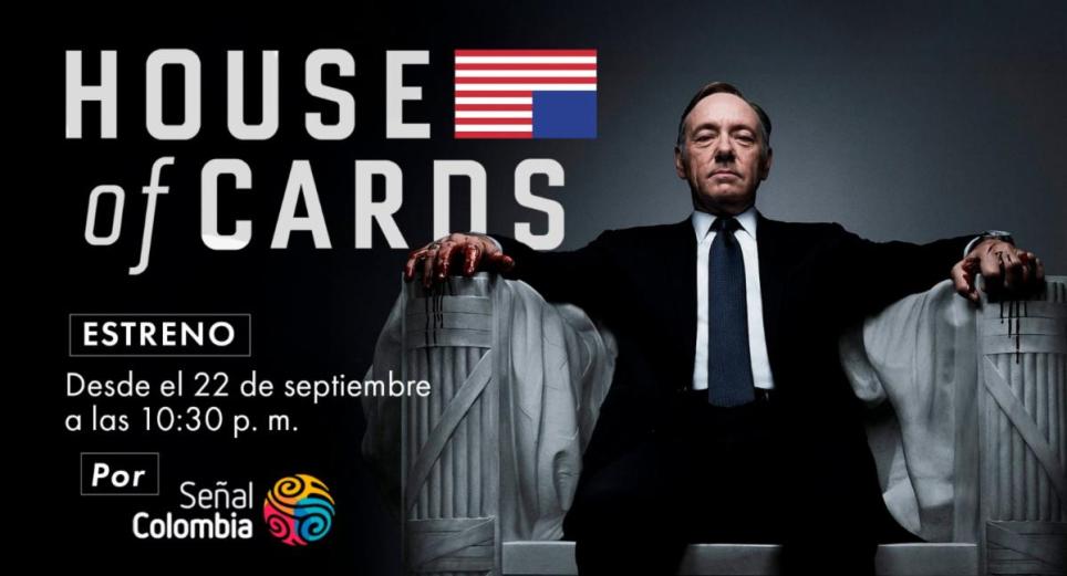 ‘House of Cards’ llega a la TV pública y se verá en todo el país gracias a Señal Colombia