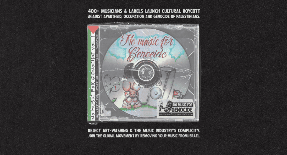 Boicot cultural a Israel: más de 400 artistas y sellos discográficos lanzan iniciativa ‘No music for genocide’  