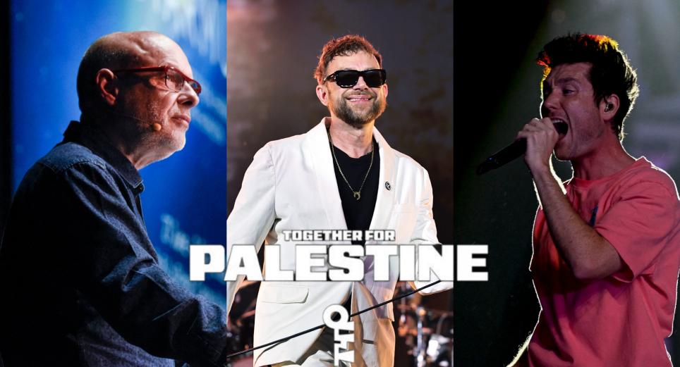 Así puedes ver el concierto Together for Palestine con Brian Eno, Damon Albarn y más 