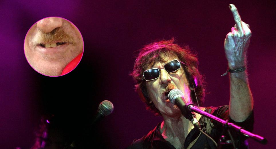 ¿Por qué Charly García tiene el bigote de dos colores? Esta es la anécdota detrás 